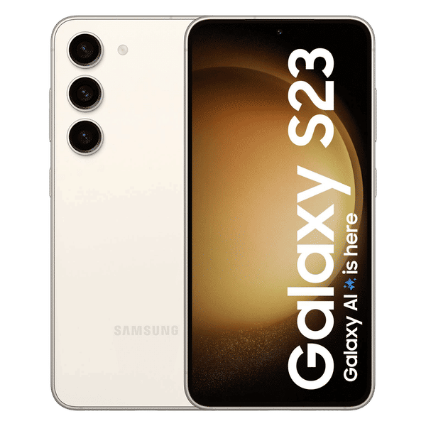 Buy SAMSUNG Galaxy S23 5G (8GB RAM, 128GB, Cream) Online - Croma